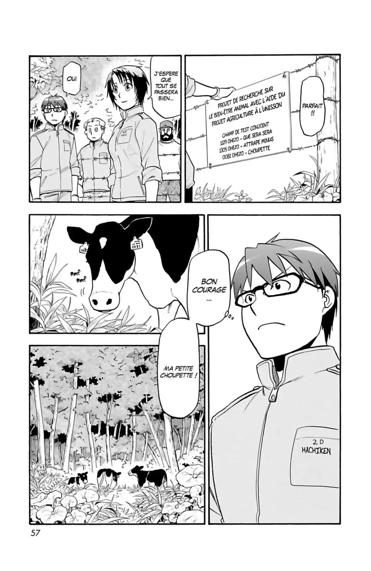 Silver Spoon – La cuillère d’argent Volume 12 page 55