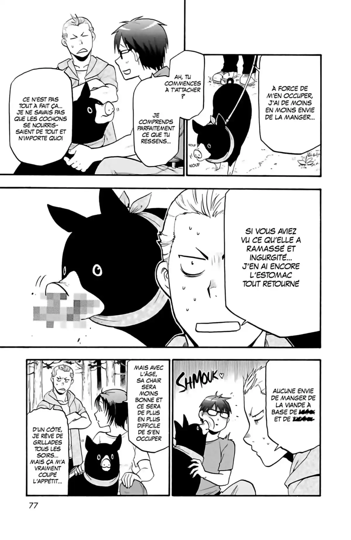Silver Spoon – La cuillère d’argent Volume 12 page 74