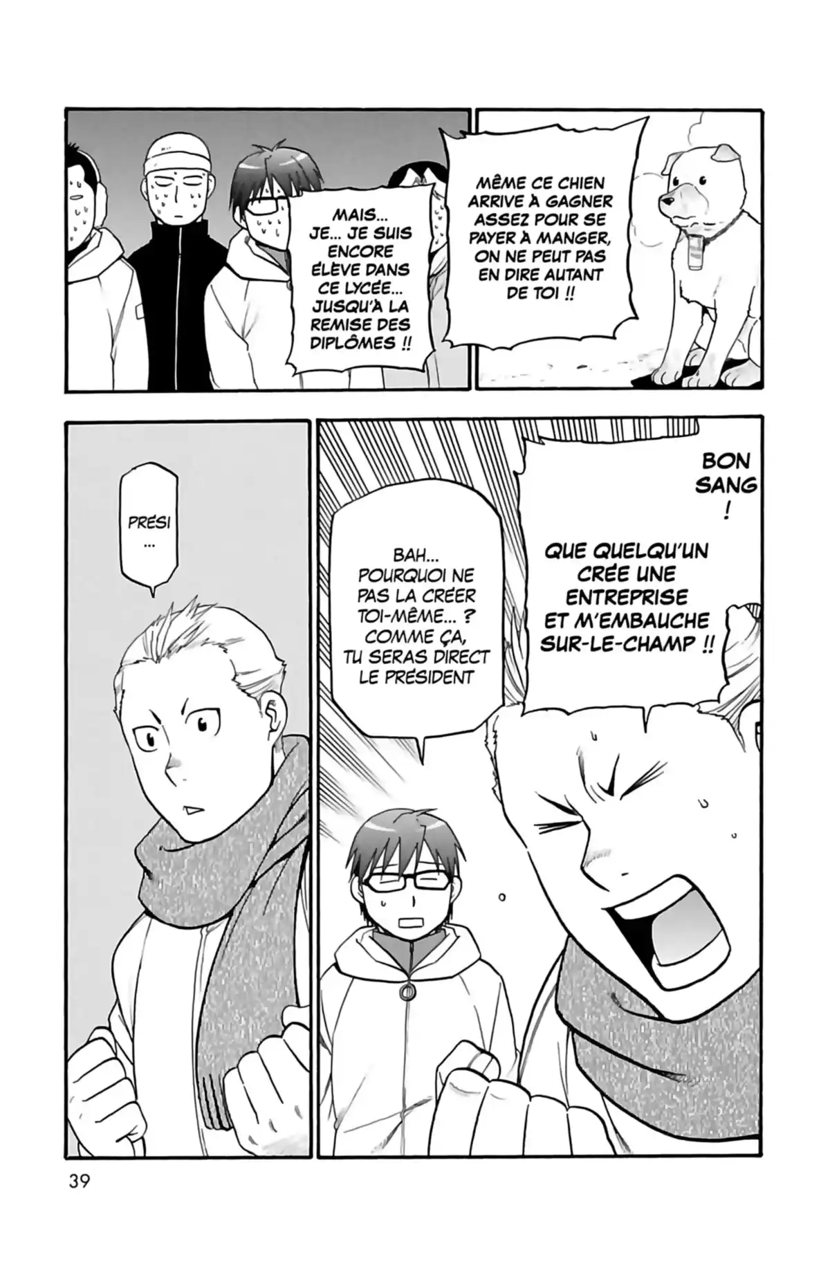 Silver Spoon – La cuillère d’argent Volume 11 page 38