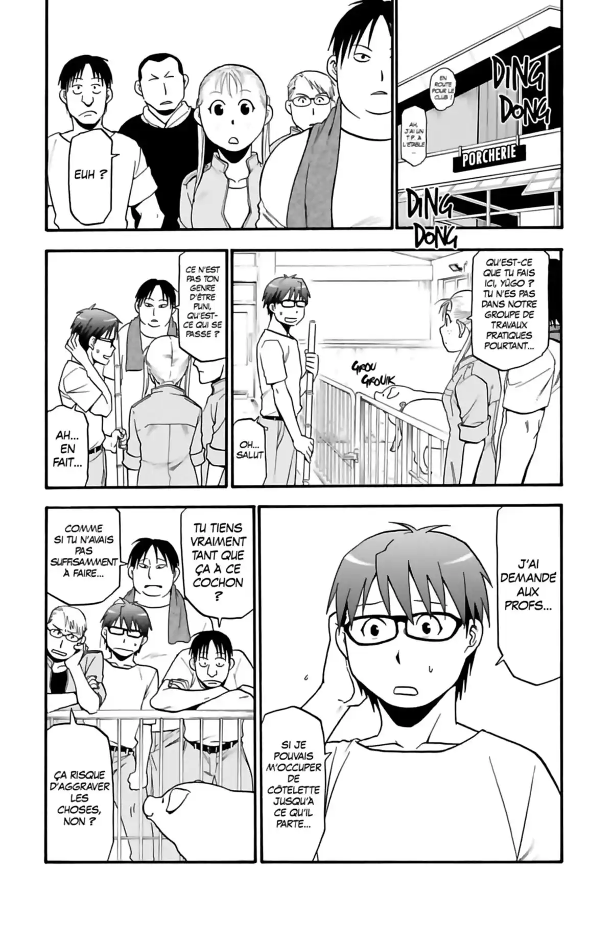 Silver Spoon – La cuillère d’argent Volume 3 page 145