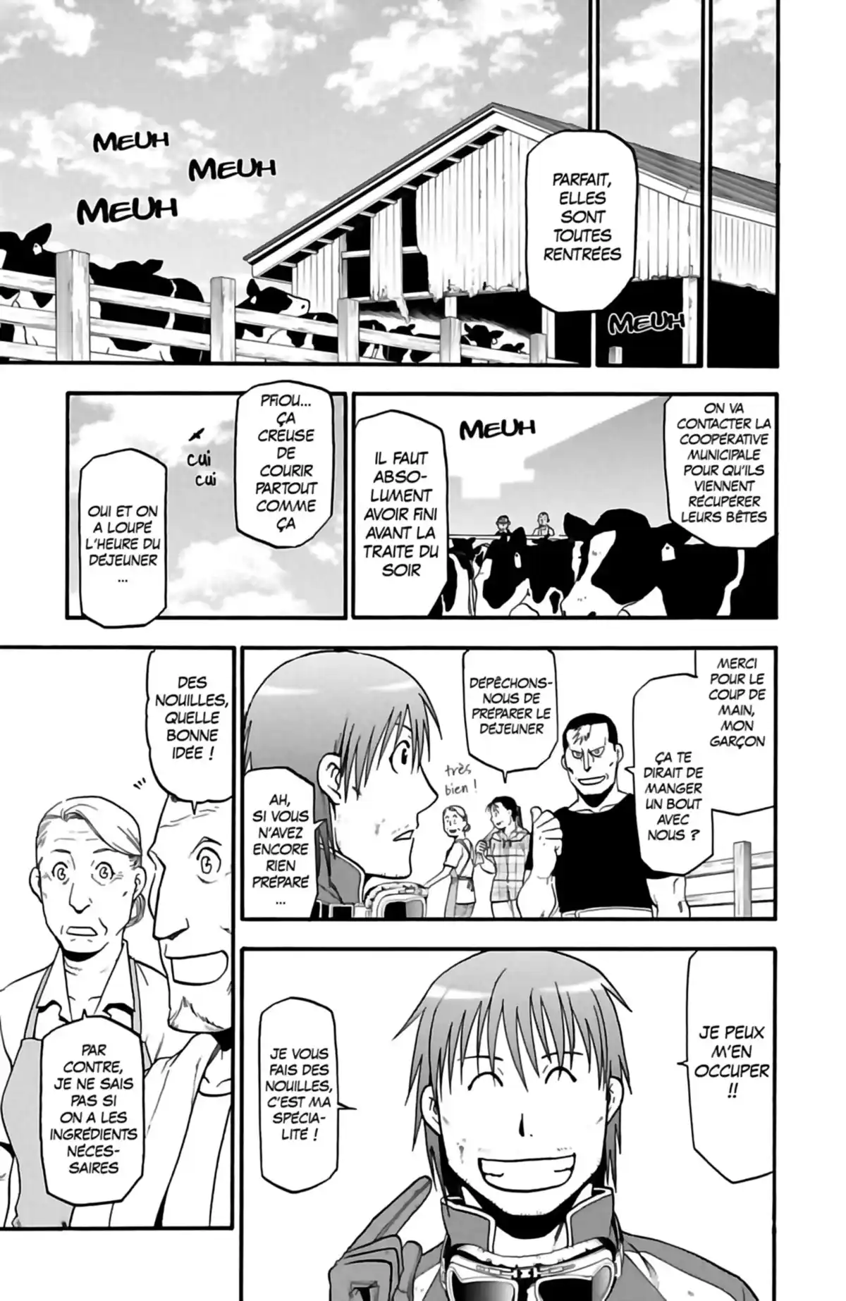 Silver Spoon – La cuillère d’argent Volume 3 page 51