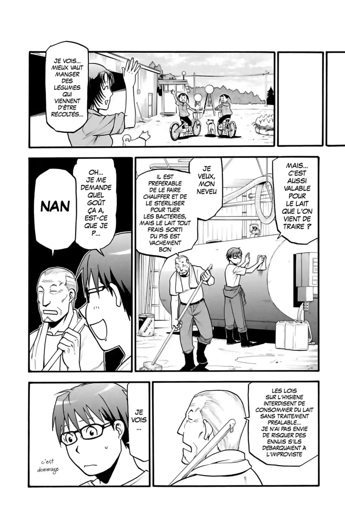 Silver Spoon – La cuillère d’argent Volume 3 page 71