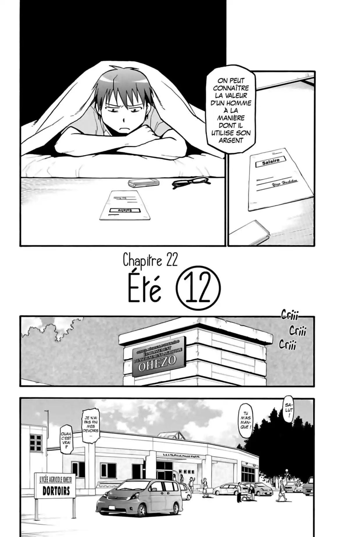 Silver Spoon – La cuillère d’argent Volume 3 page 89