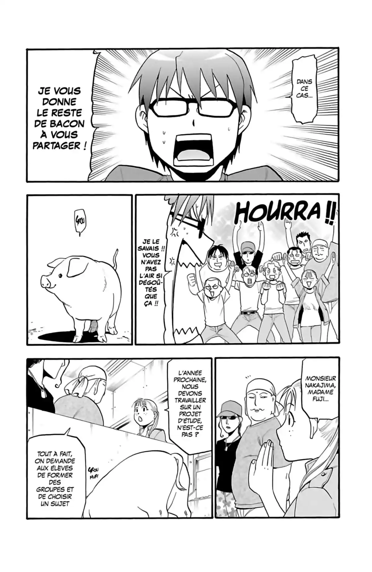 Silver Spoon – La cuillère d’argent Volume 4 page 55