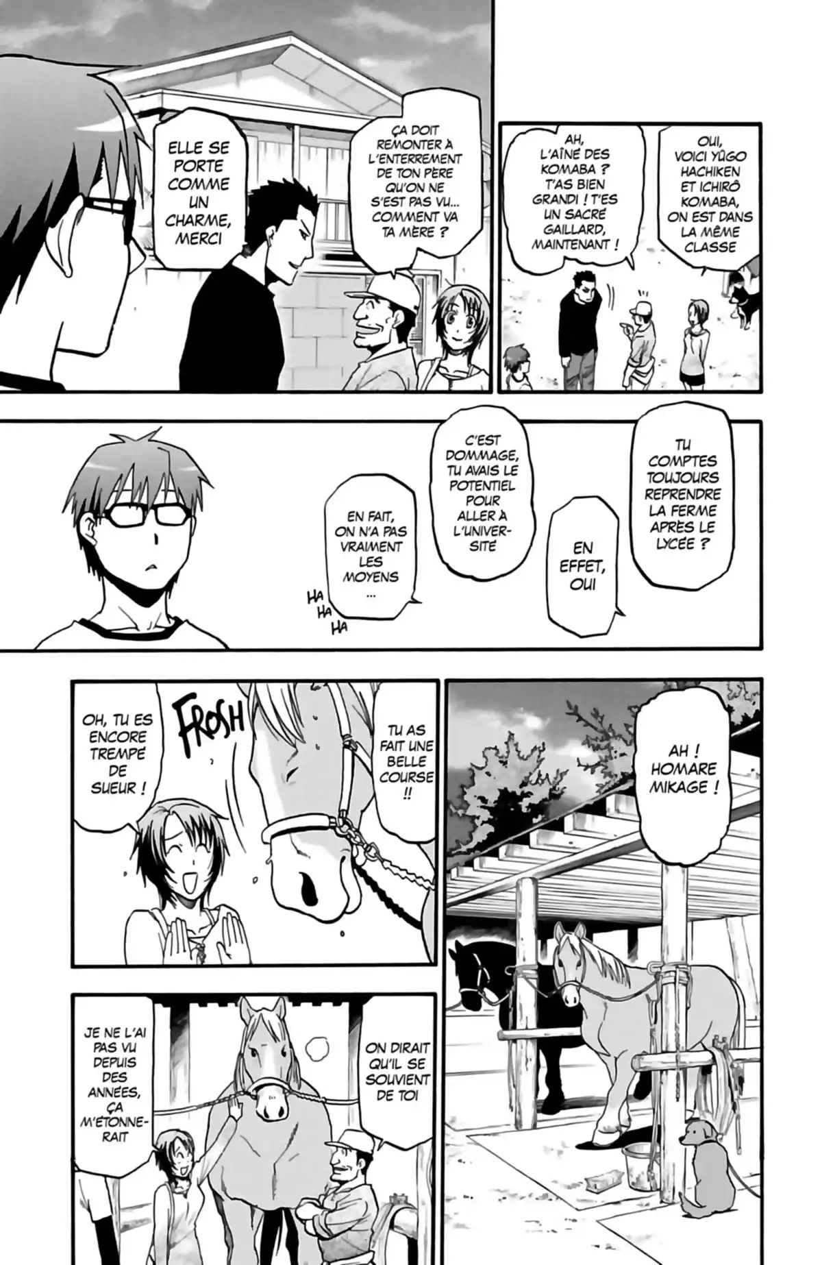 Silver Spoon – La cuillère d’argent Volume 1 page 128