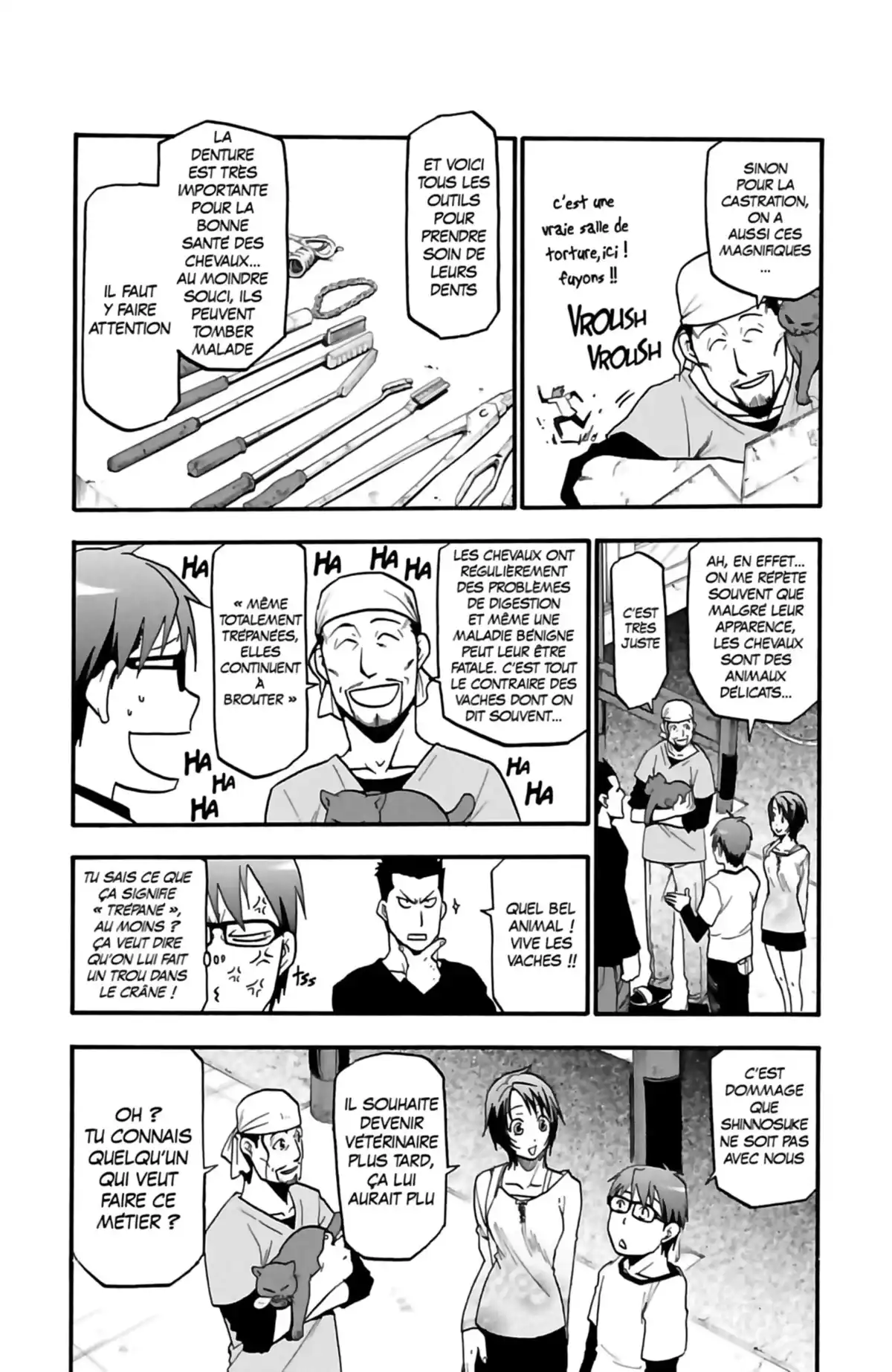 Silver Spoon – La cuillère d’argent Volume 1 page 132