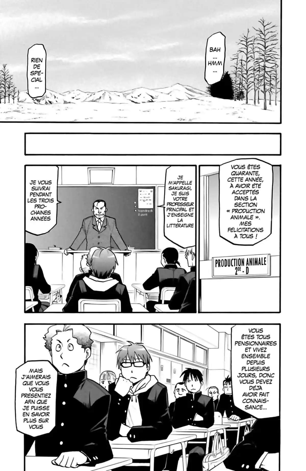 Silver Spoon – La cuillère d’argent Volume 1 page 21