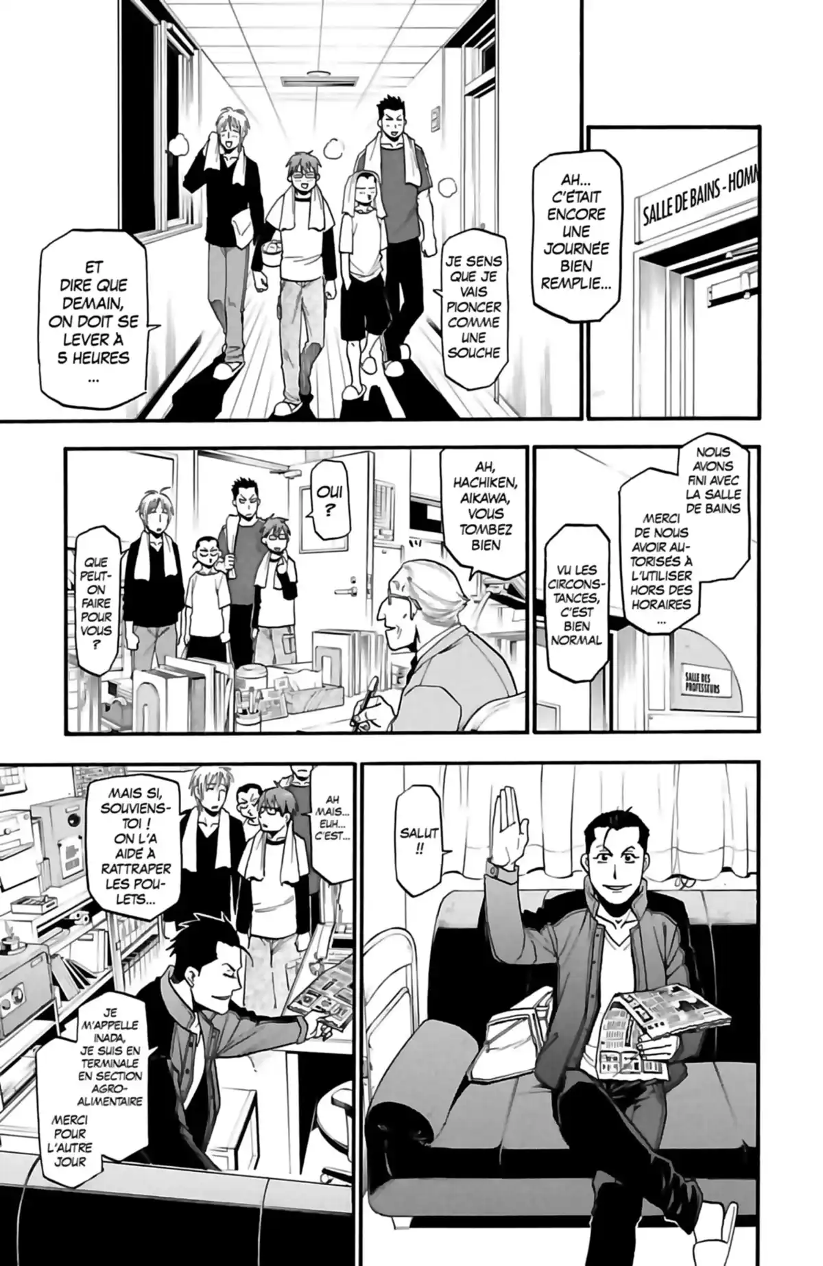 Silver Spoon – La cuillère d’argent Volume 1 page 57