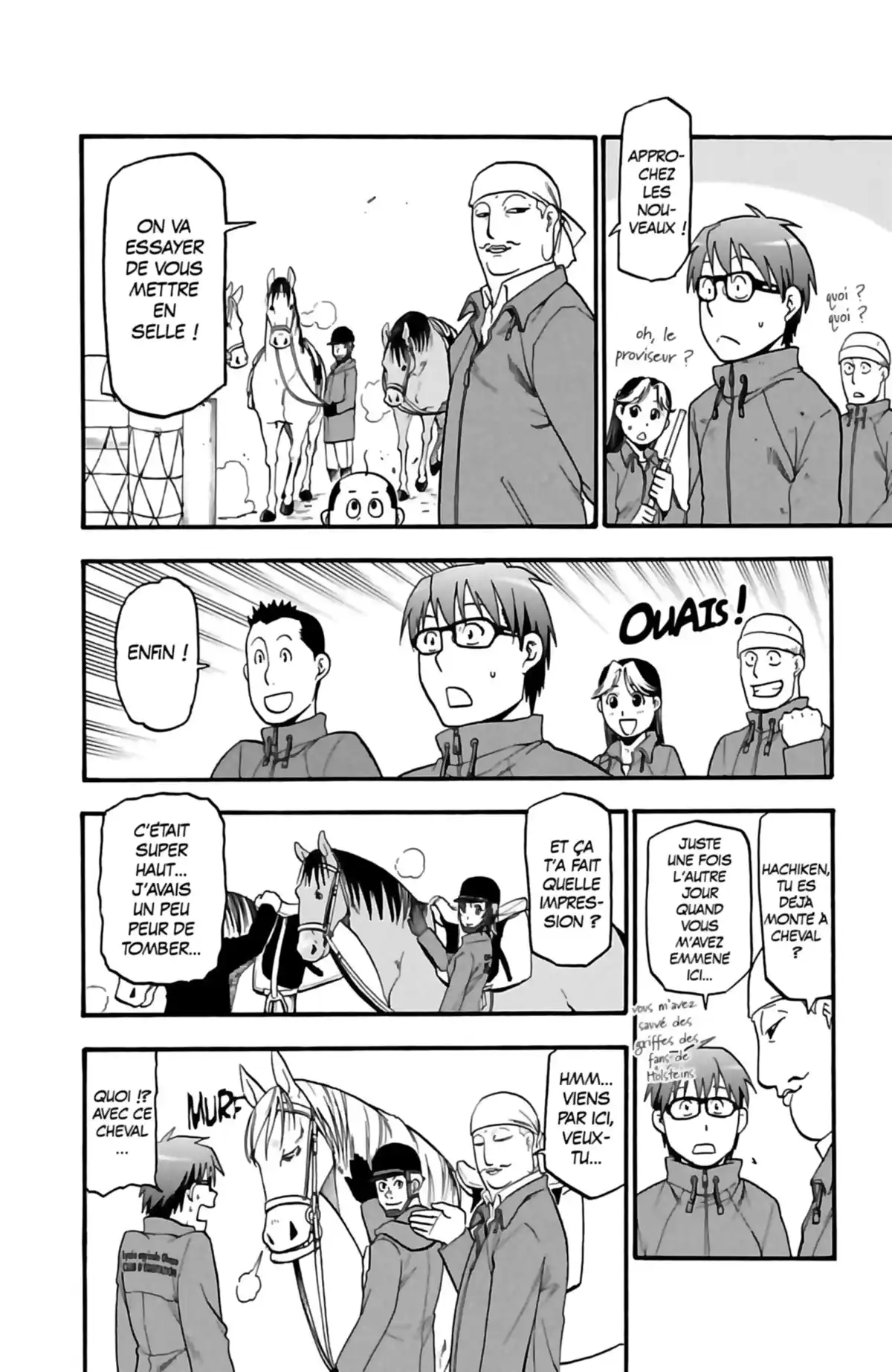 Silver Spoon – La cuillère d’argent Volume 1 page 92