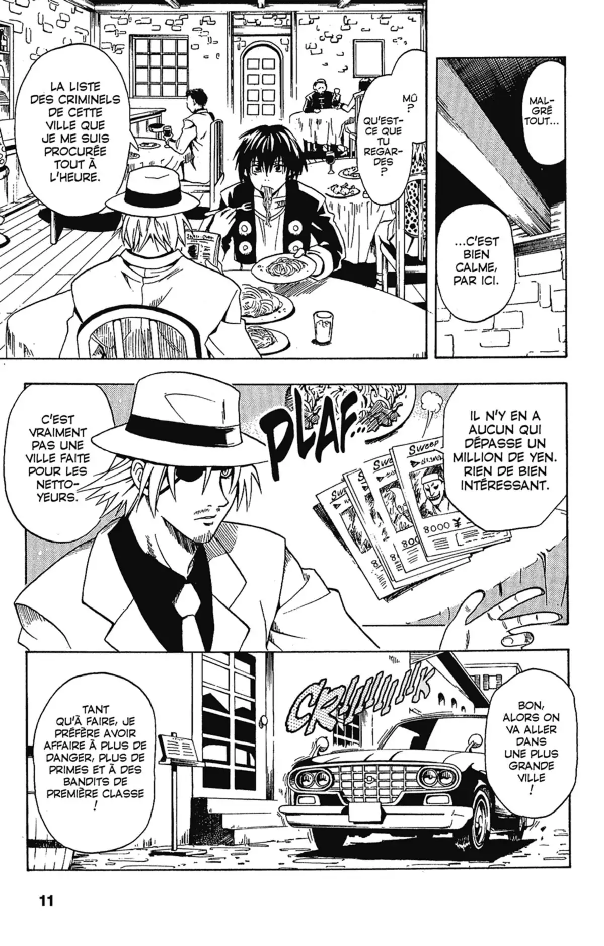 Black Cat Volume 1 page 10