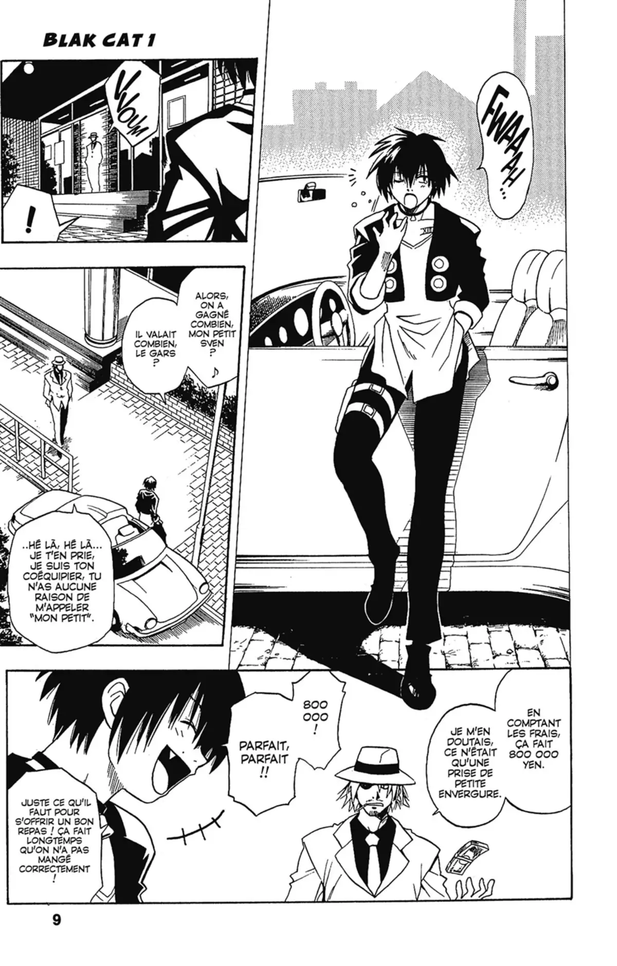 Black Cat Volume 1 page 8