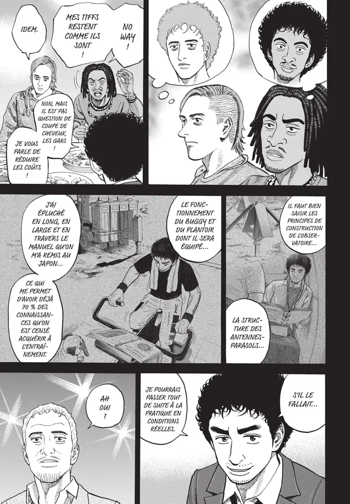 Space Brothers Volume 21 page 74