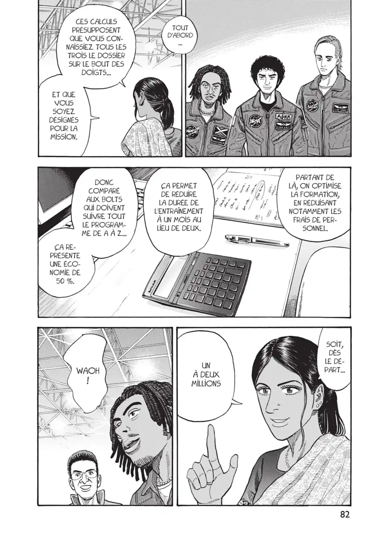 Space Brothers Volume 21 page 83