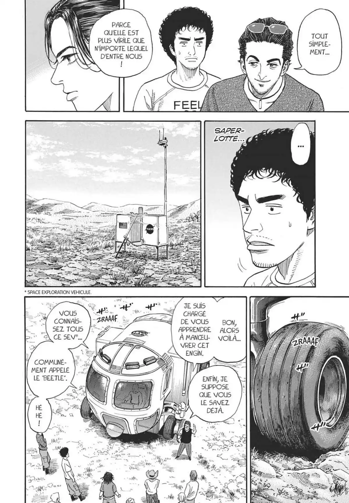 Space Brothers Volume 18 page 74