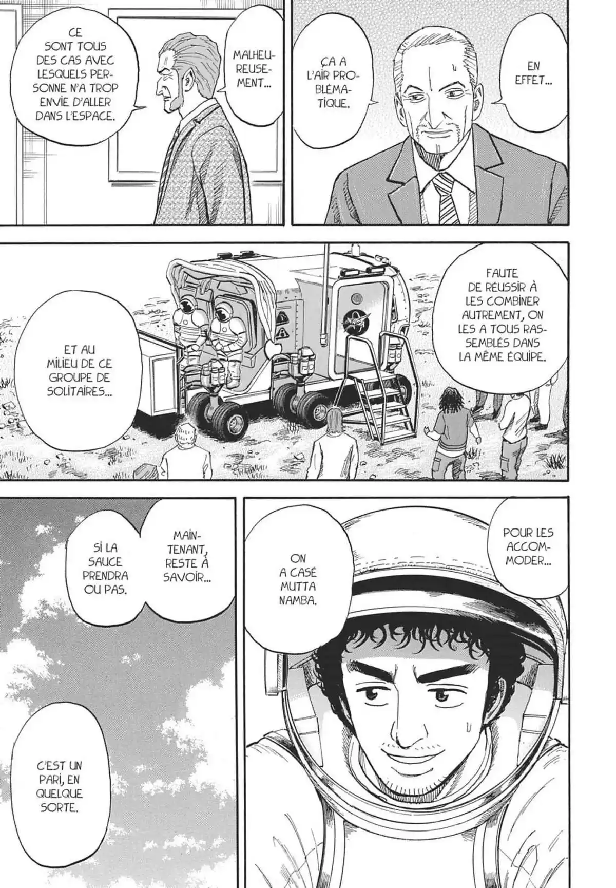 Space Brothers Volume 18 page 83