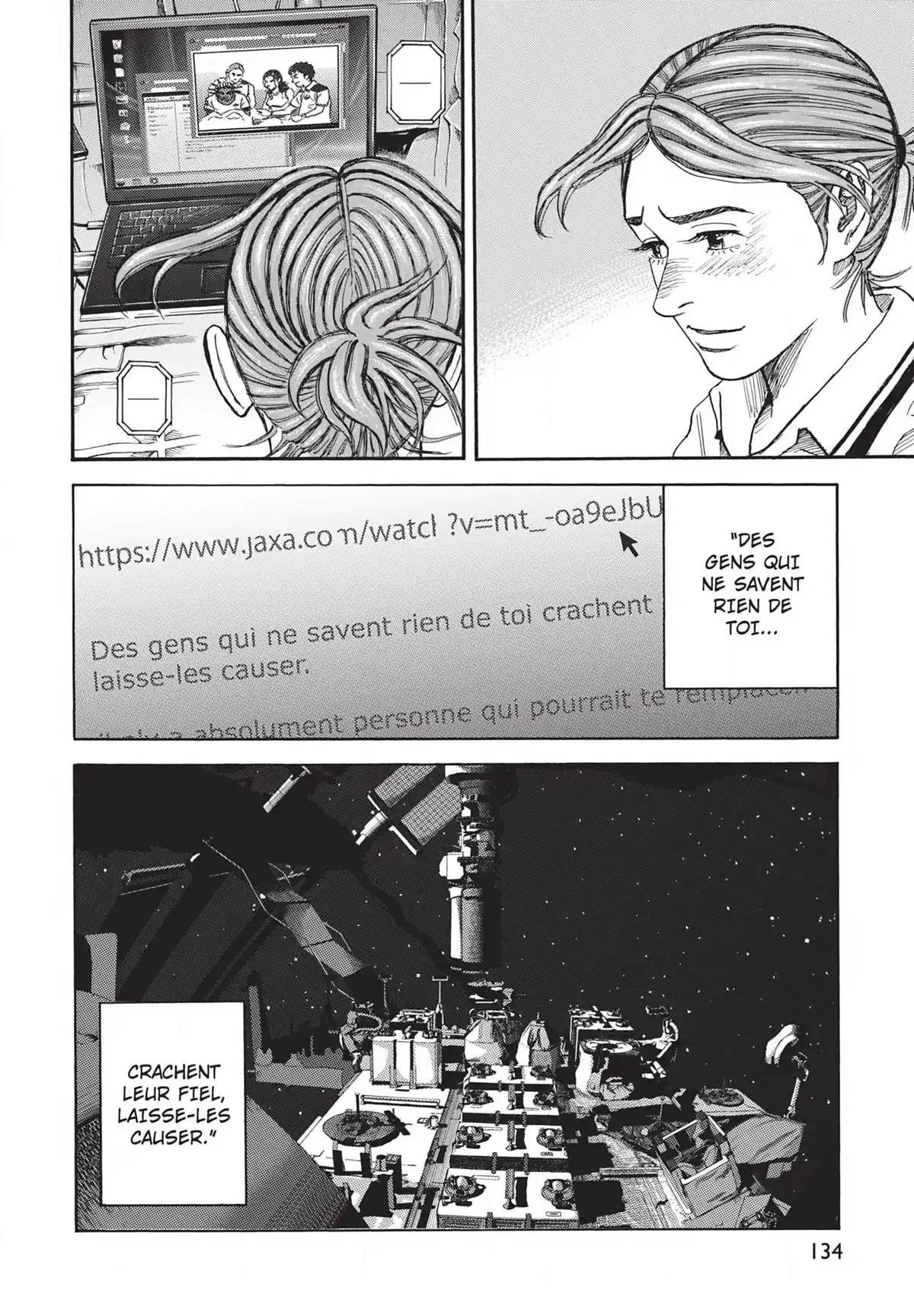 Space Brothers Volume 27 page 124