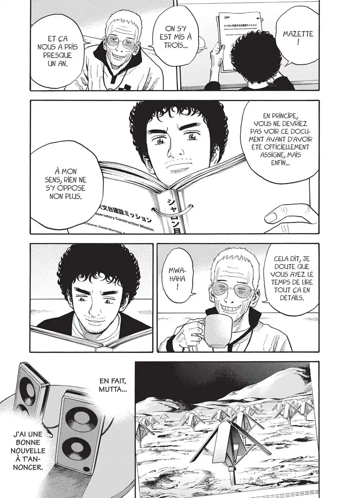 Space Brothers Volume 20 page 141