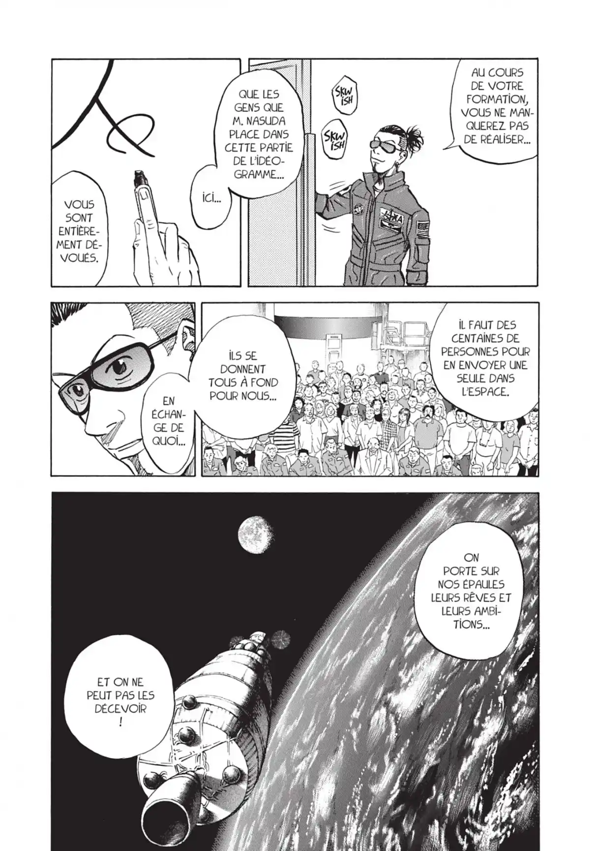 Space Brothers Volume 8 page 129