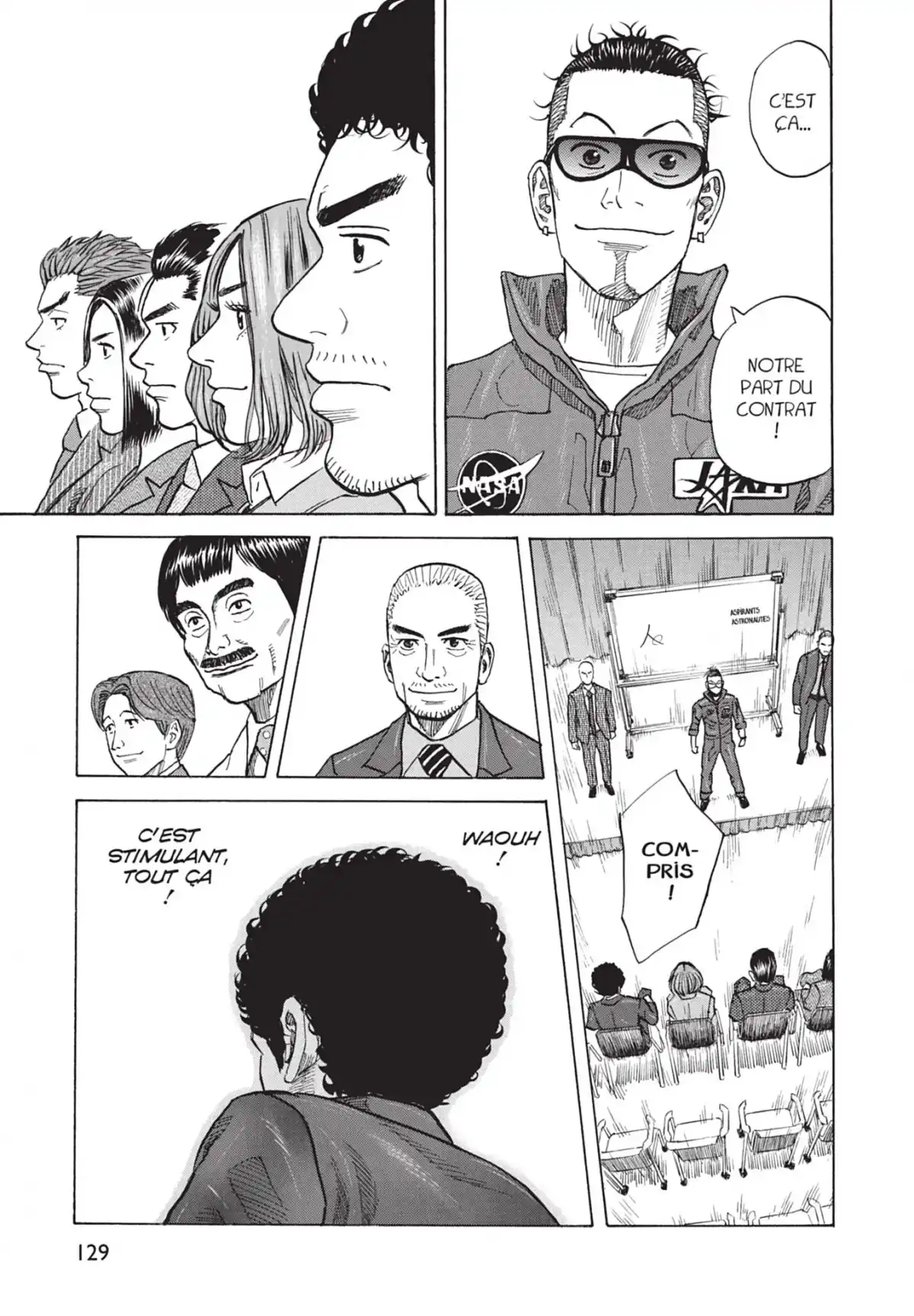 Space Brothers Volume 8 page 130