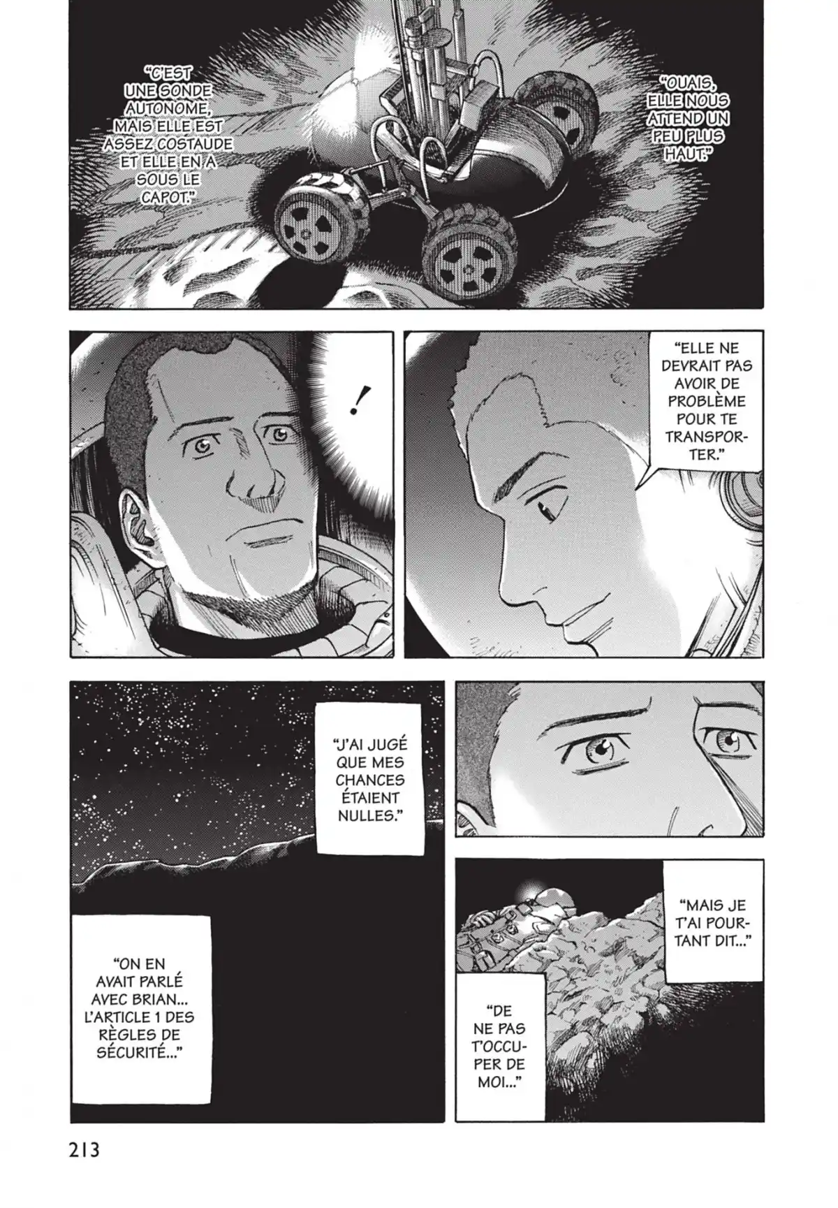 Space Brothers Volume 8 page 214