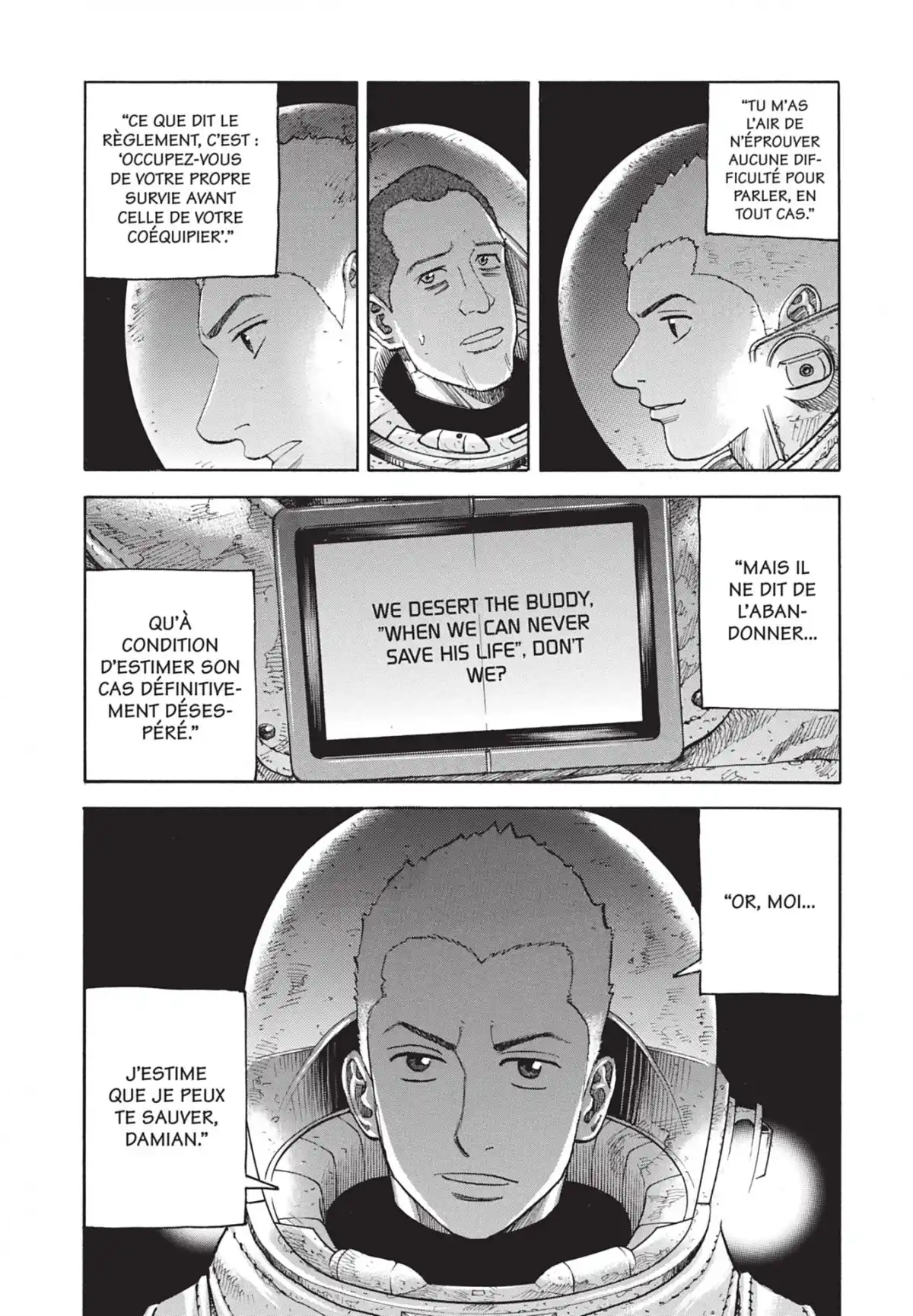 Space Brothers Volume 8 page 215