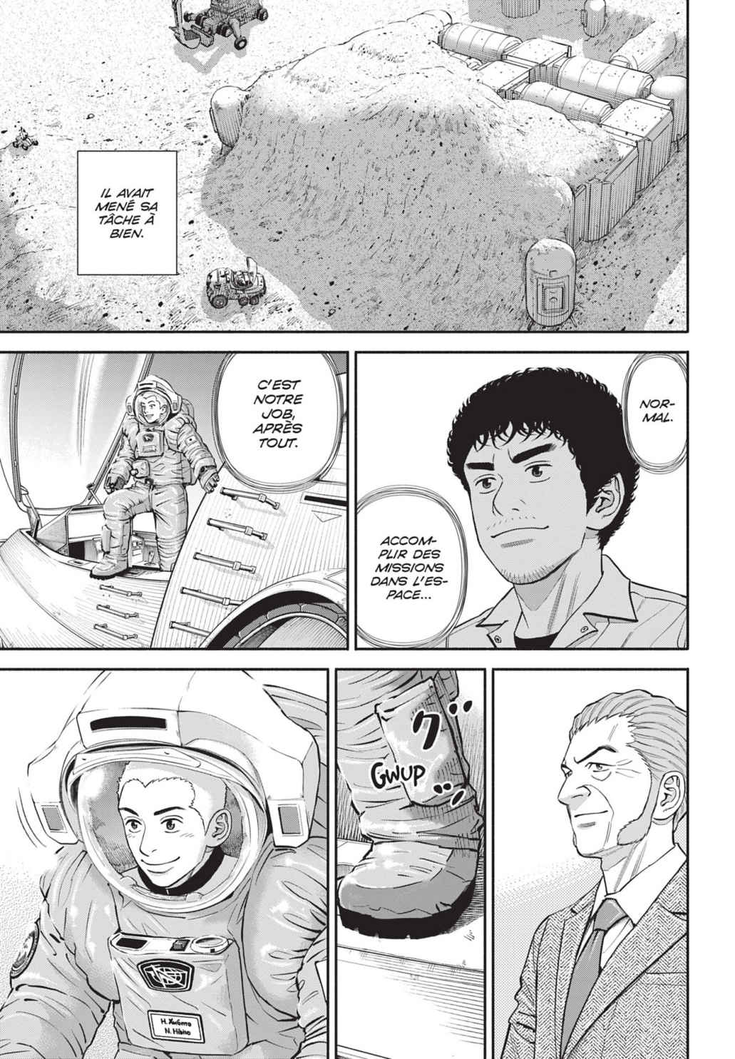 Space Brothers Volume 41 page 84