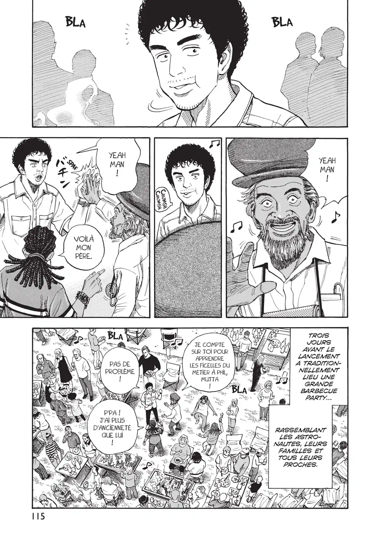 Space Brothers Volume 25 page 105