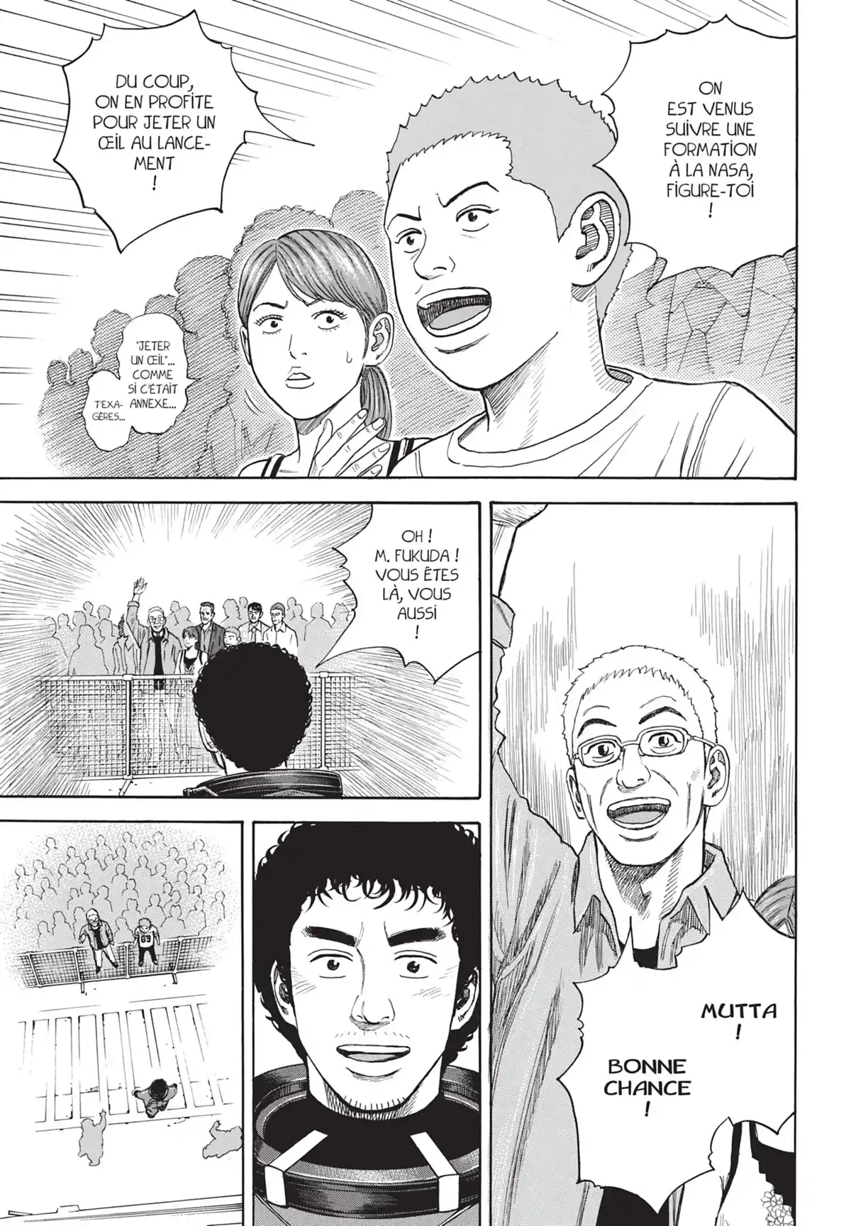 Space Brothers Volume 25 page 135