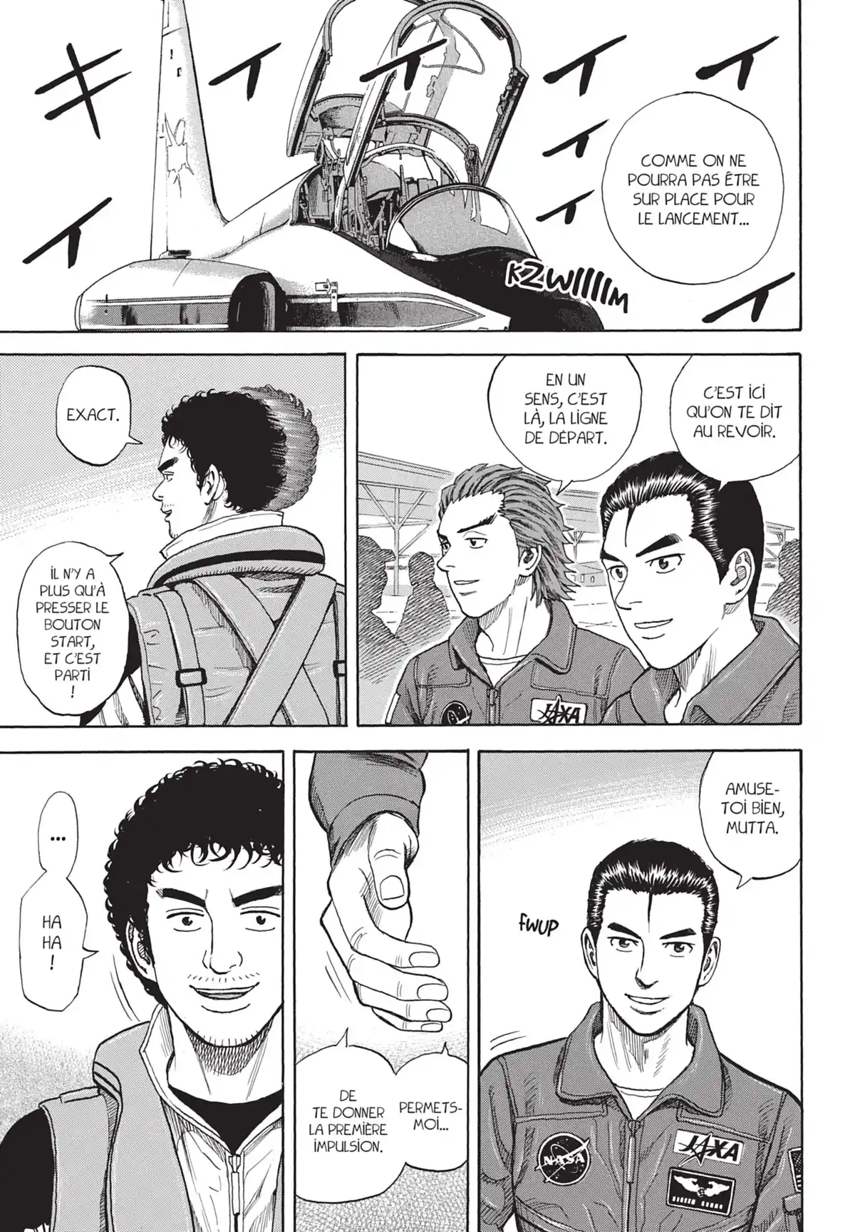 Space Brothers Volume 25 page 73