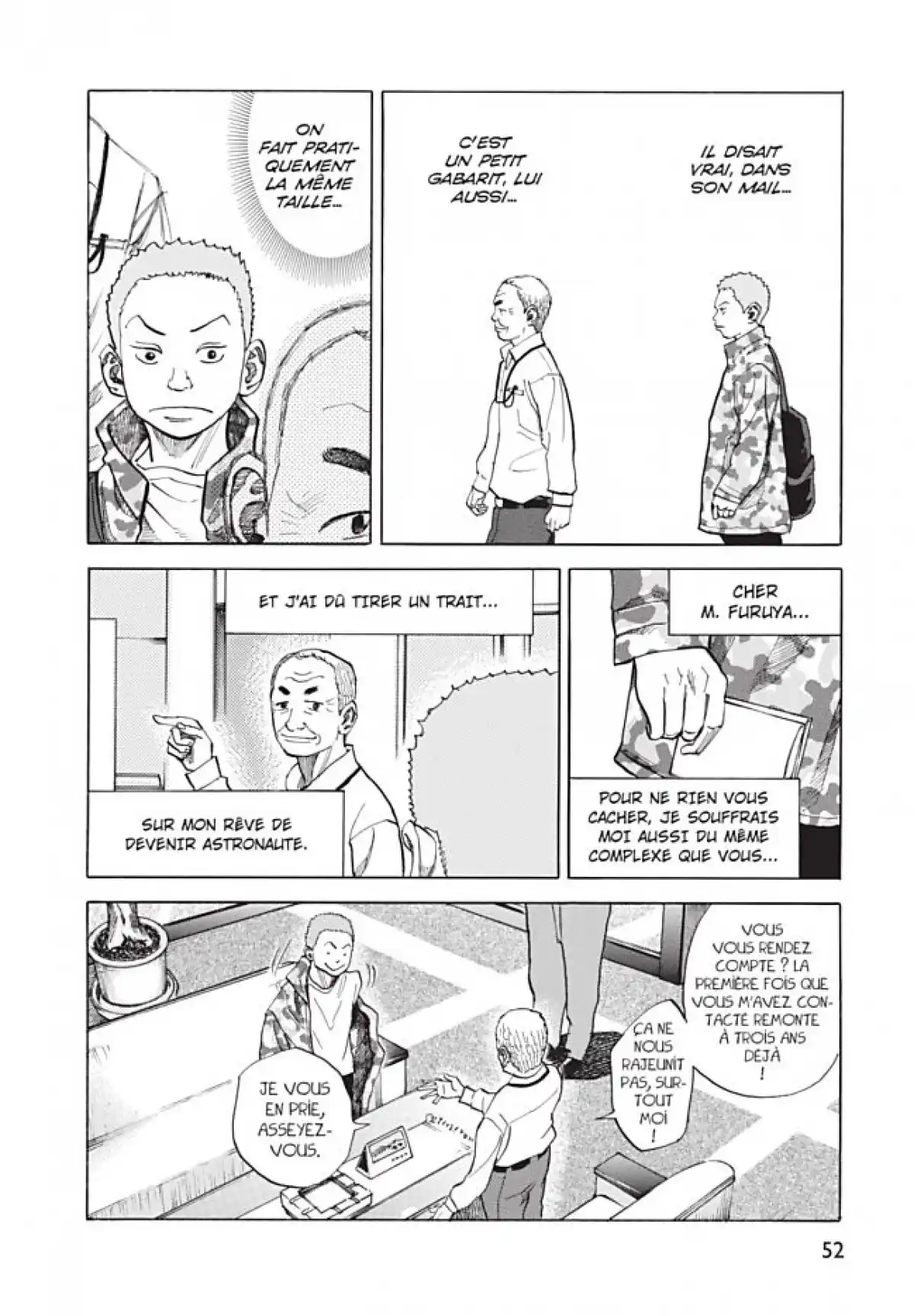 Space Brothers Volume 5 page 52