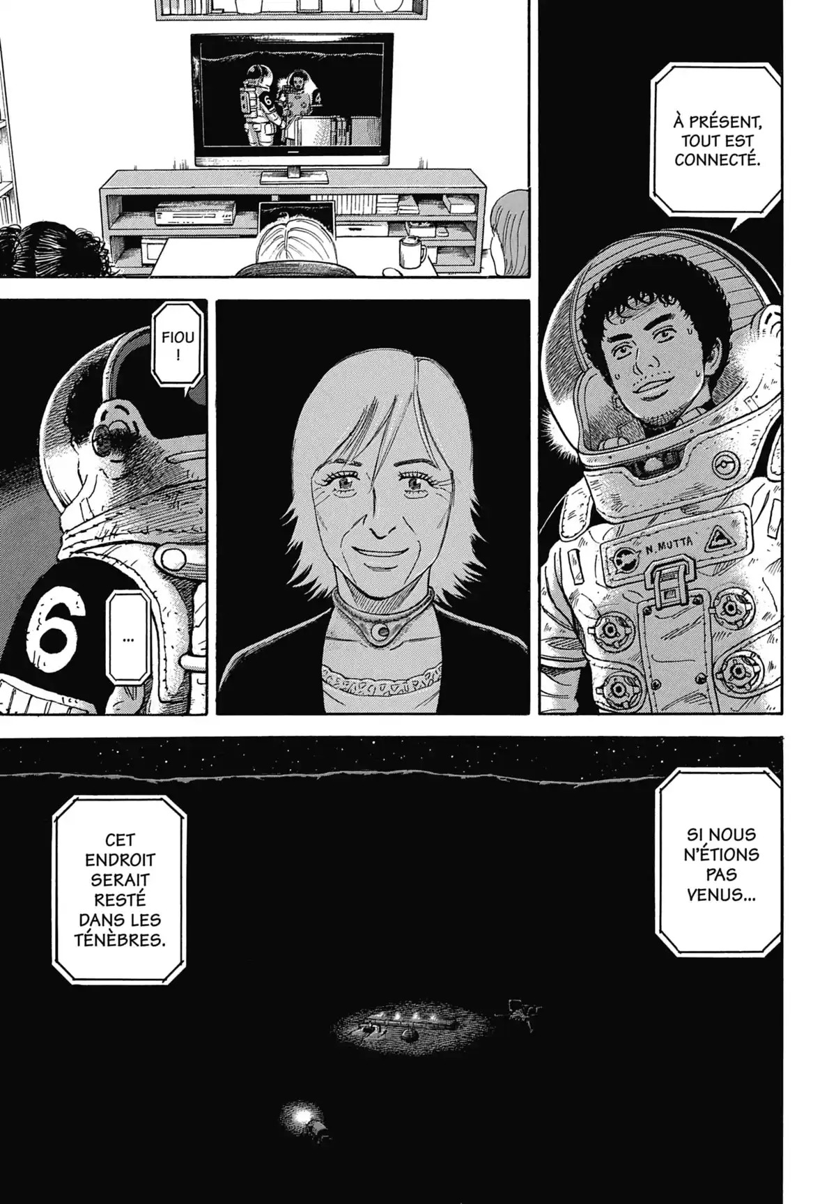 Space Brothers Volume 35 page 127