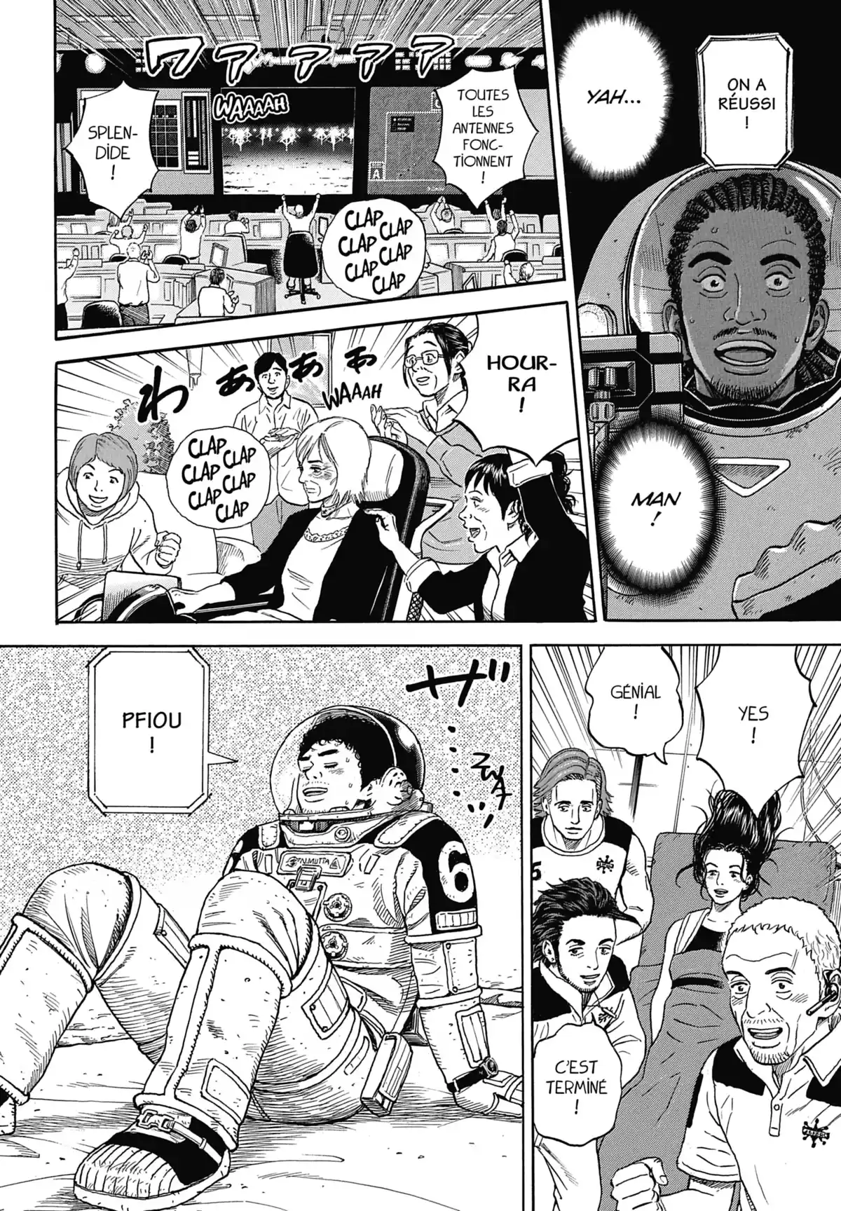 Space Brothers Volume 35 page 132
