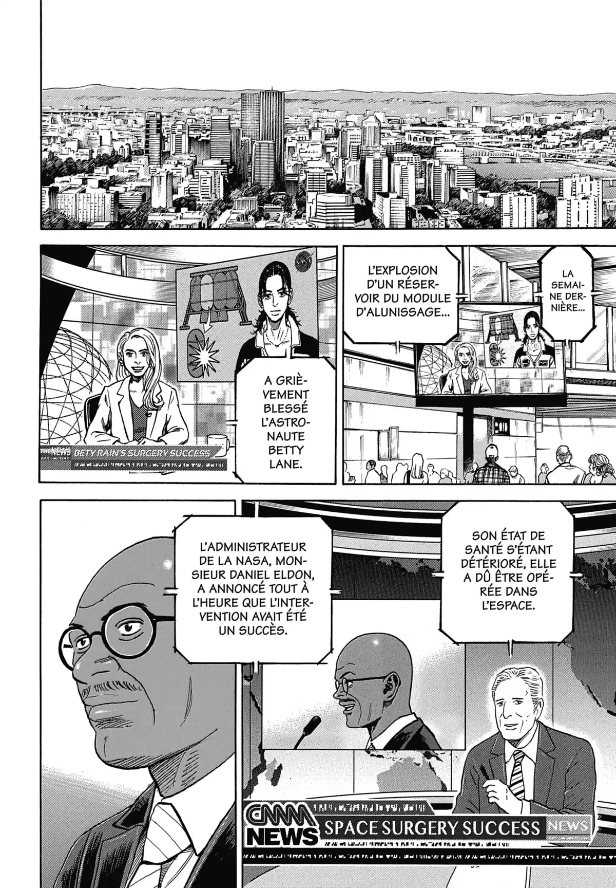 Space Brothers Volume 35 page 36