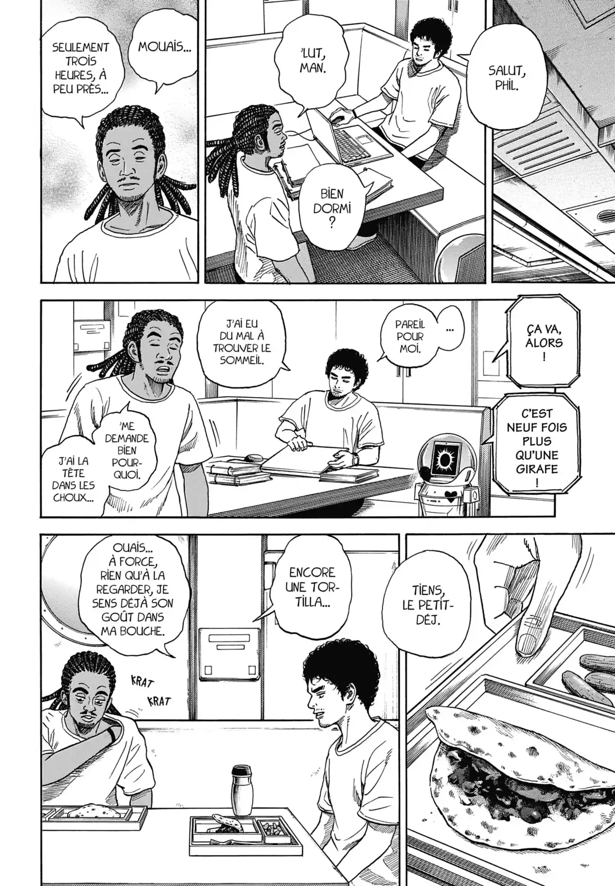 Space Brothers Volume 35 page 84
