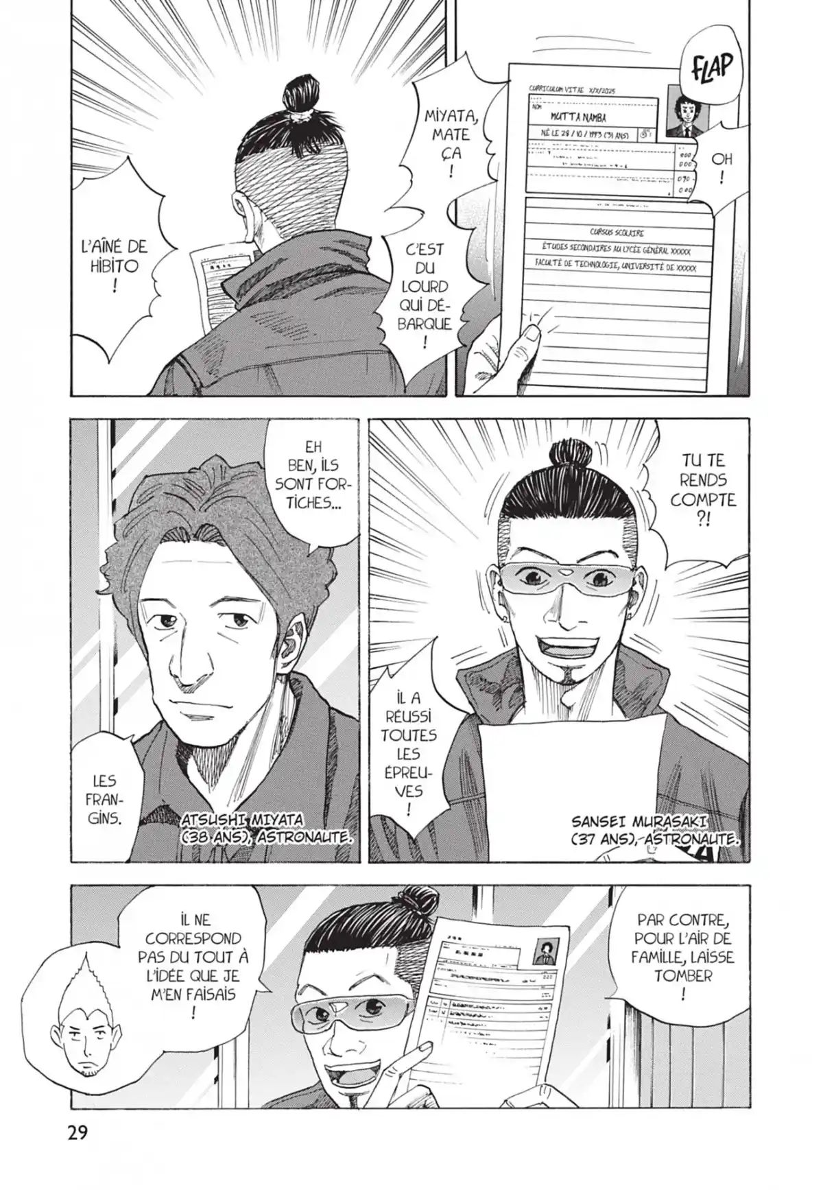 Space Brothers Volume 6 page 30