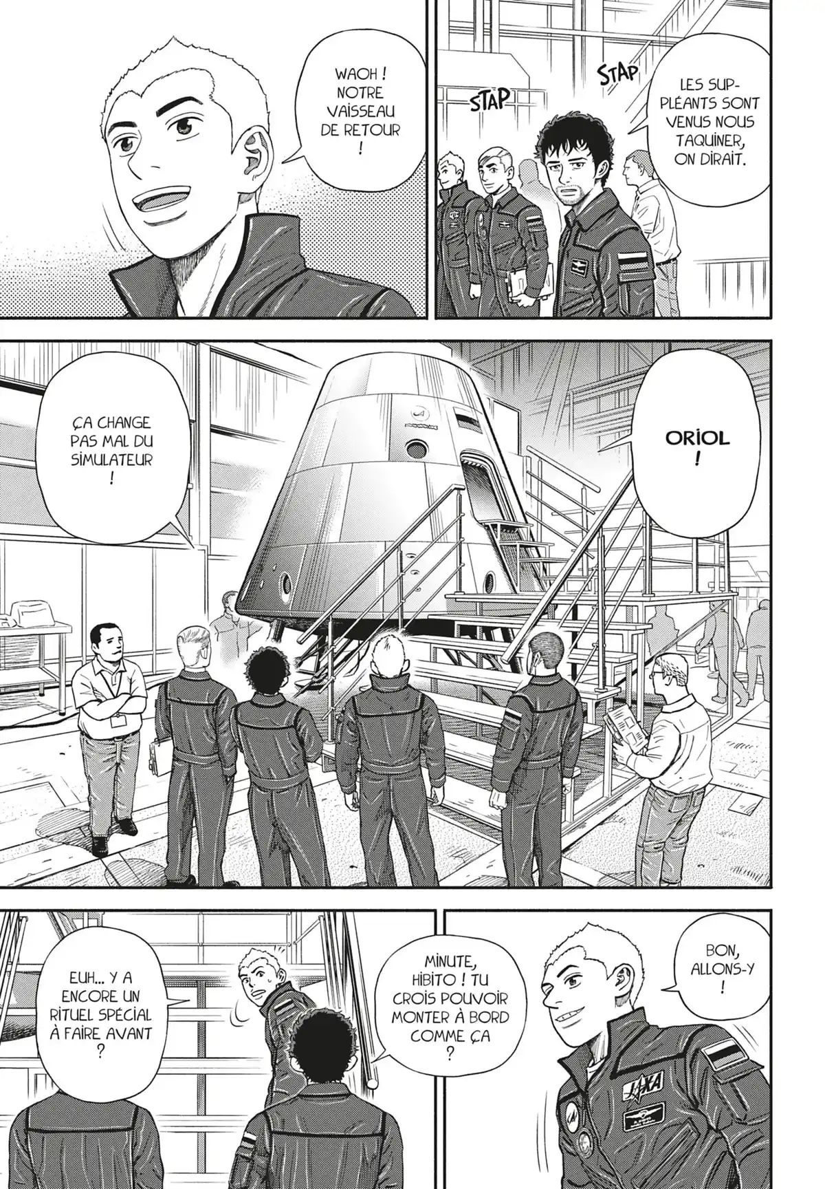 Space Brothers Volume 39 page 156