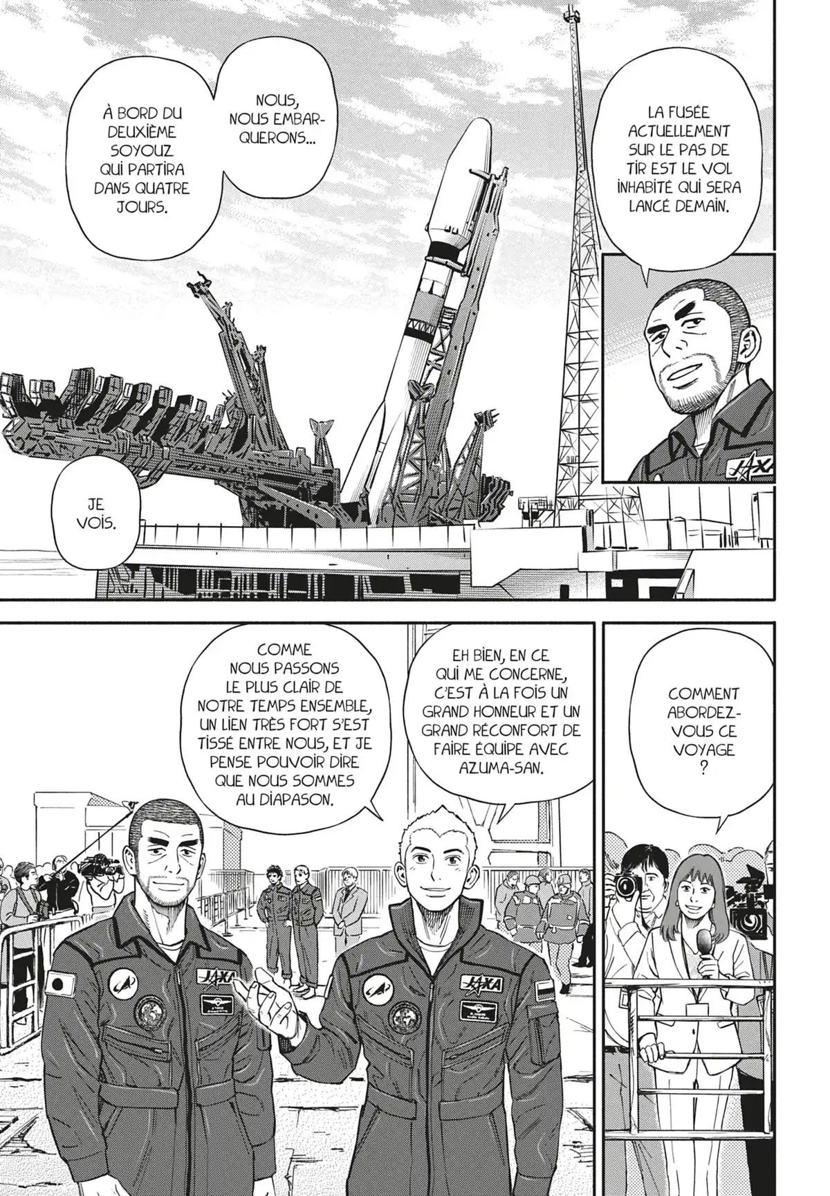 Space Brothers Volume 39 page 164