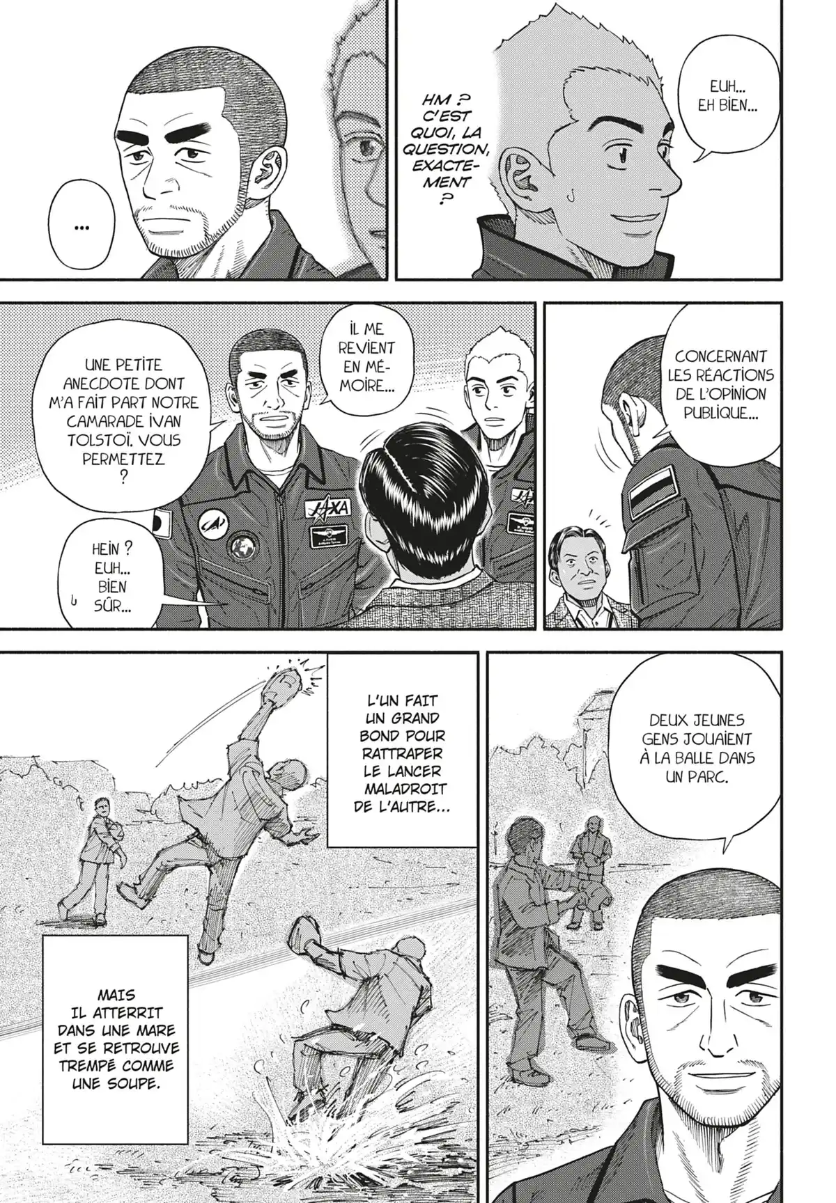 Space Brothers Volume 39 page 166
