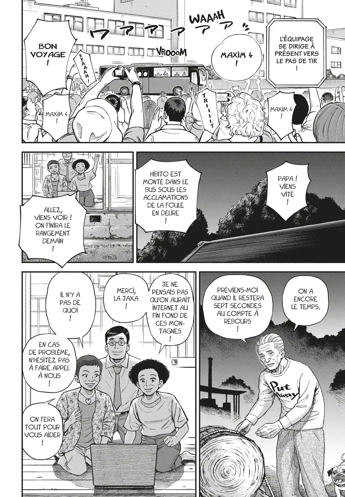 Space Brothers Volume 39 page 186