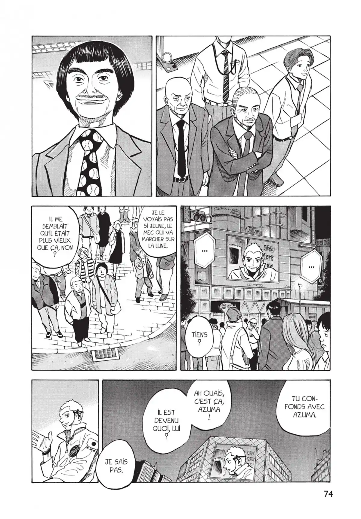 Space Brothers Volume 7 page 75