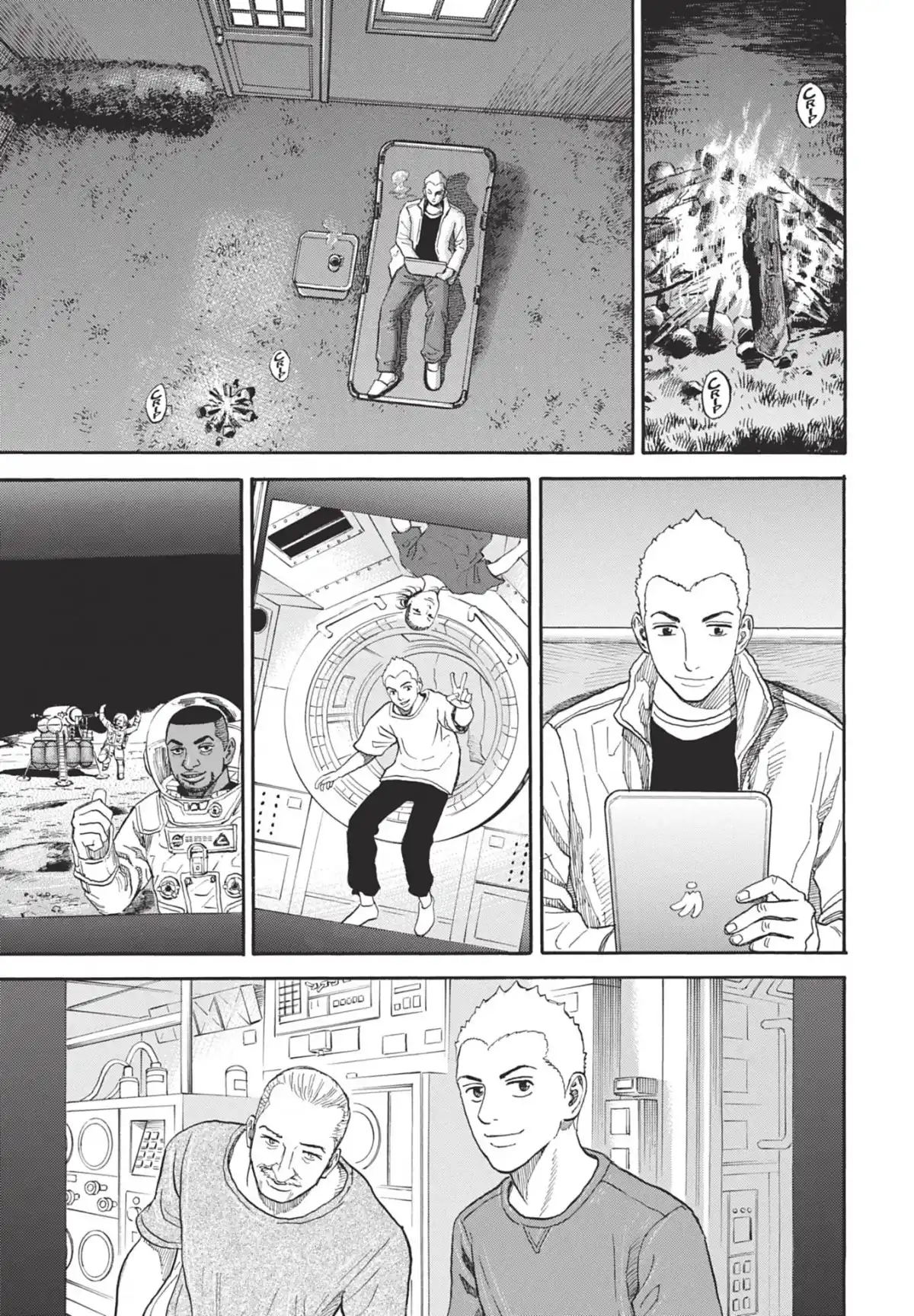Space Brothers Volume 19 page 74