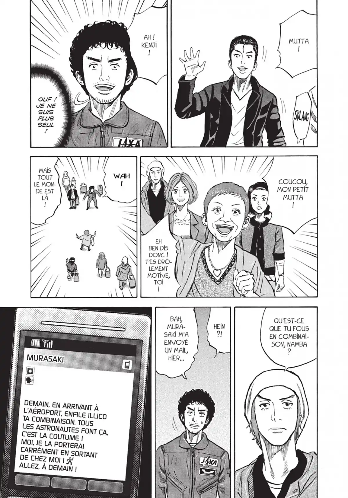 Space Brothers Volume 10 page 22