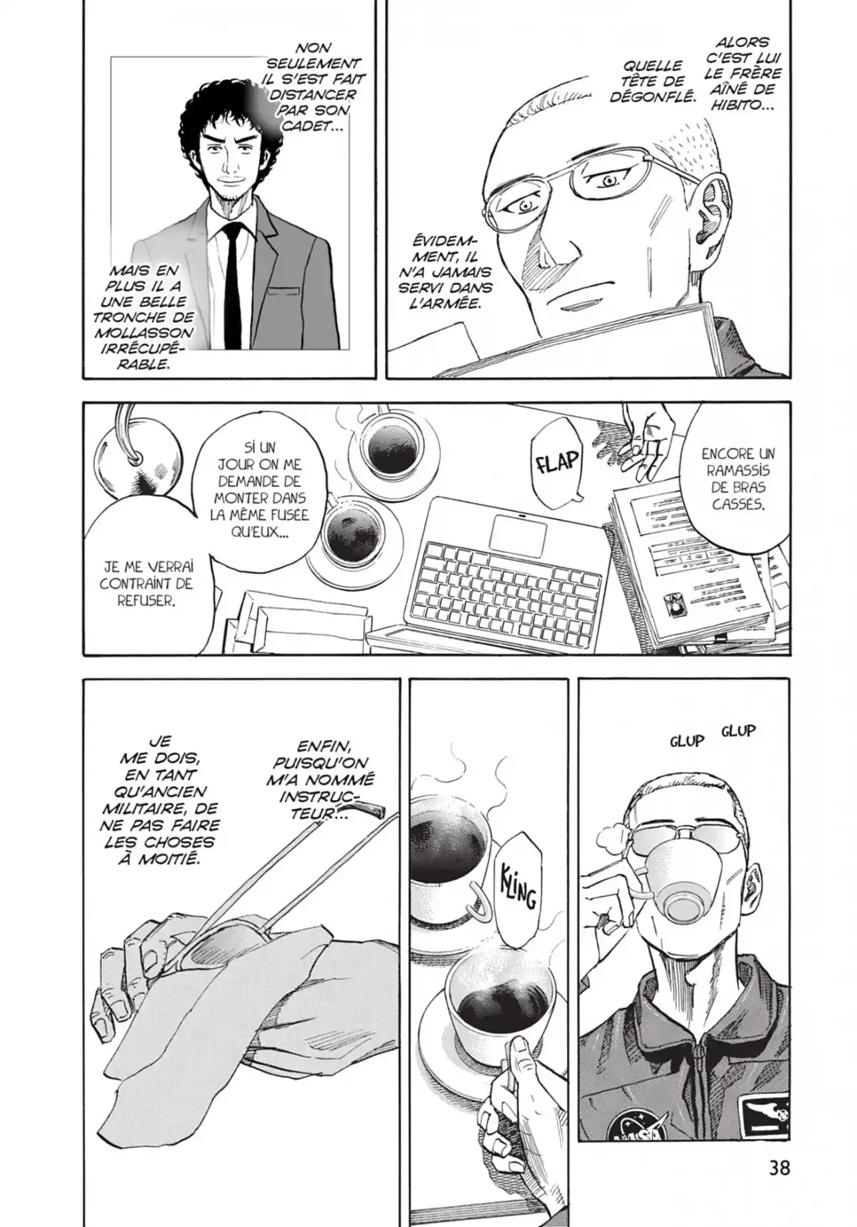 Space Brothers Volume 10 page 39