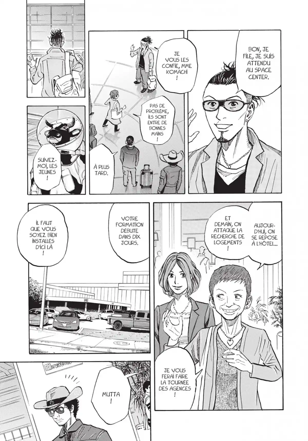 Space Brothers Volume 10 page 42