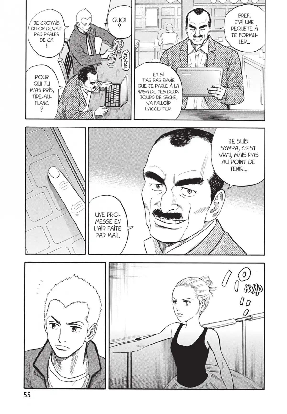 Space Brothers Volume 15 page 57