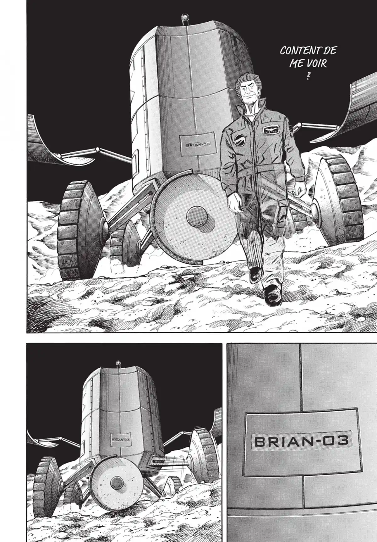 Space Brothers Volume 9 page 129