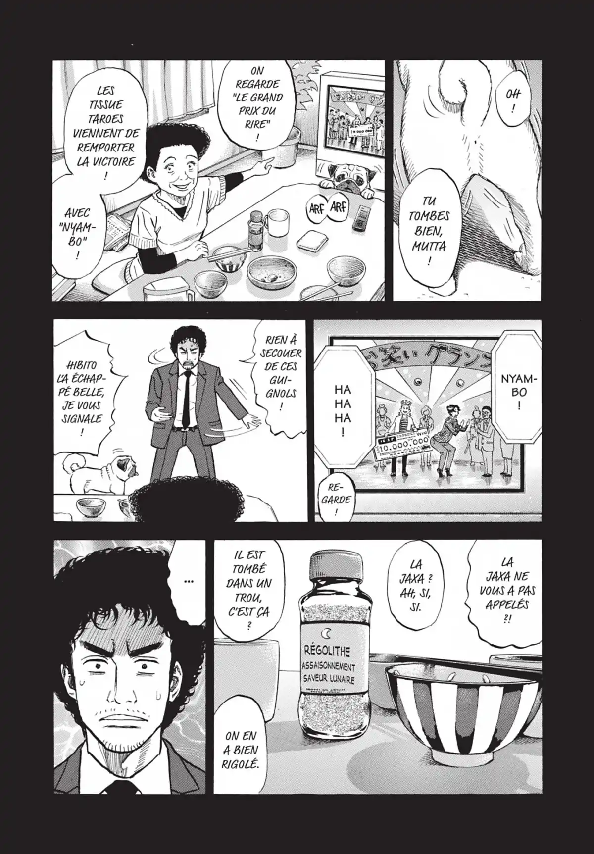 Space Brothers Volume 9 page 190