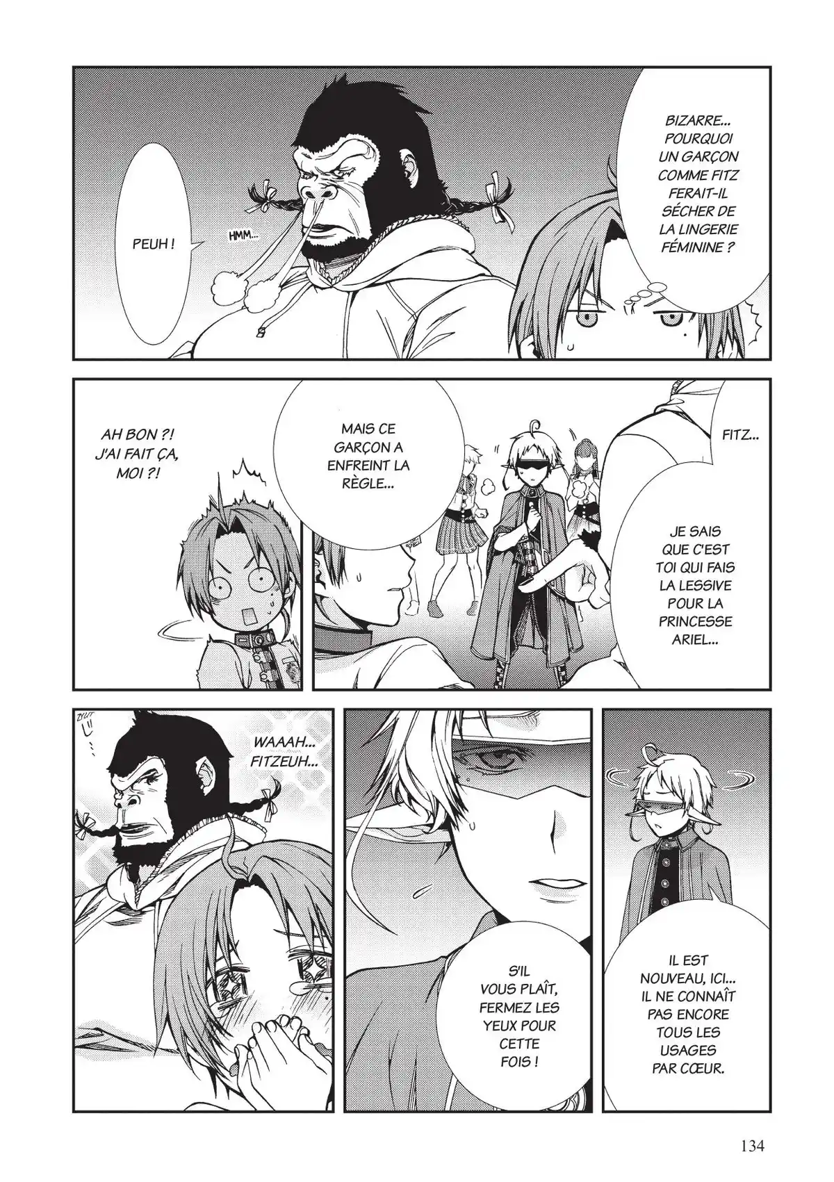 Mushoku Tensei Volume 11 page 135