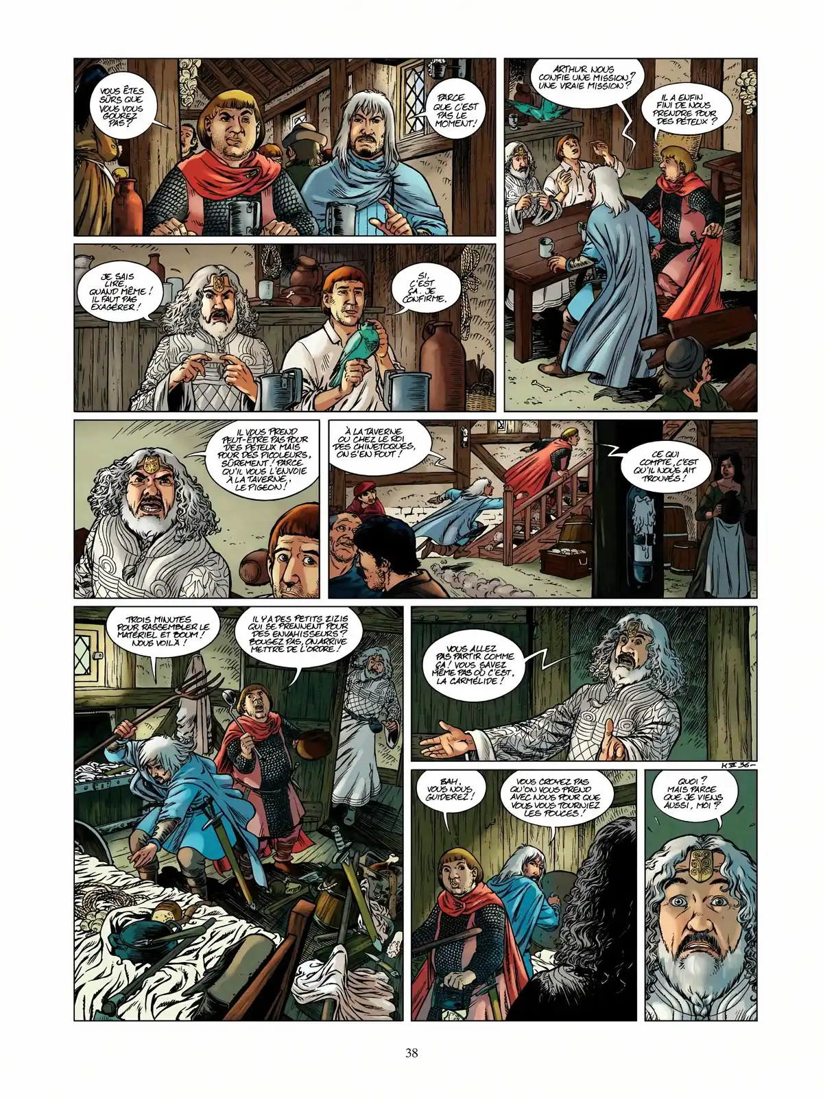 Kaamelott Volume 7 page 38