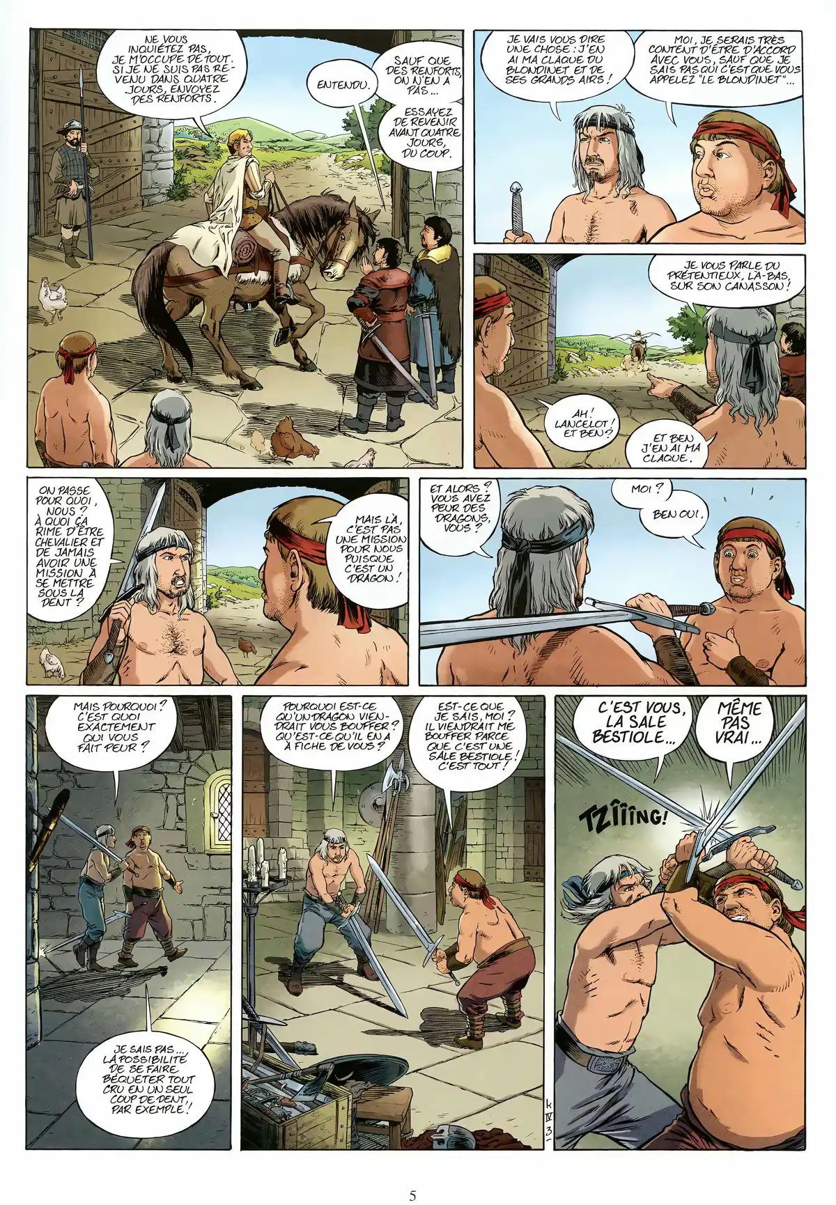 Kaamelott Volume 4 page 4